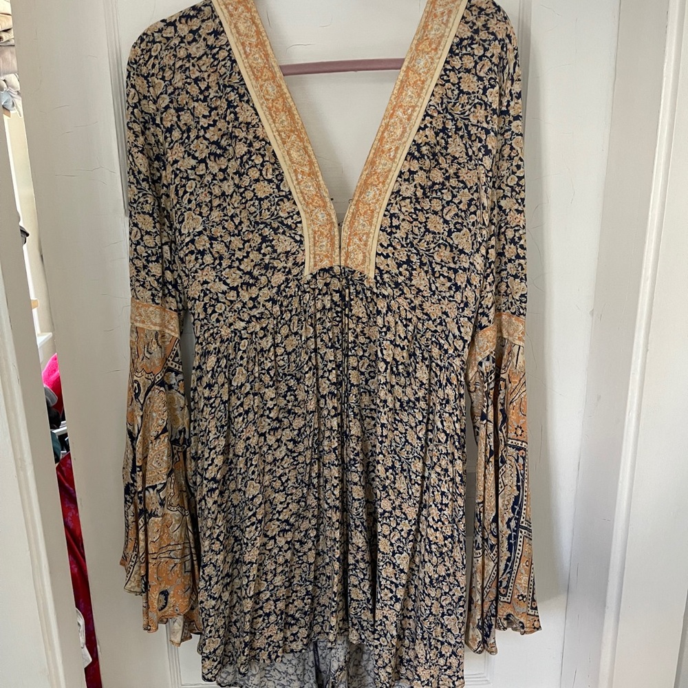 Free people floral romper